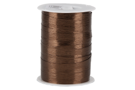 Krullint 10mm Bouquet metal bruin