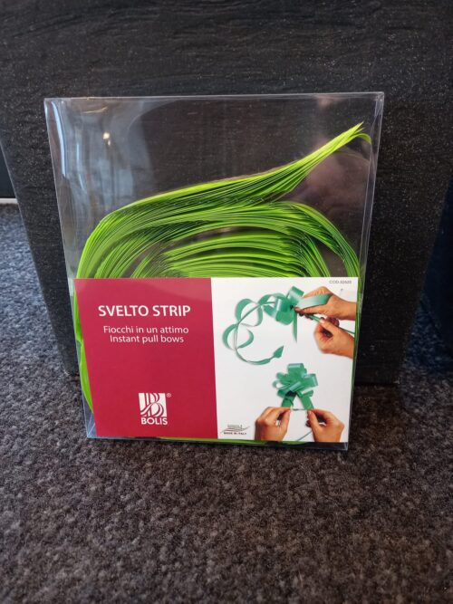 Trekstrik licht groen 19 mm.