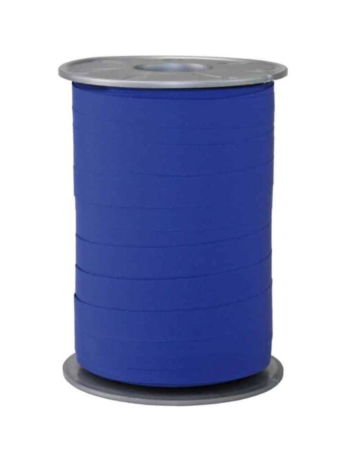 Krullint paperlook donker blauw
