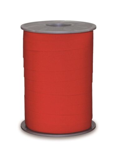 Krullint paperlook rood
