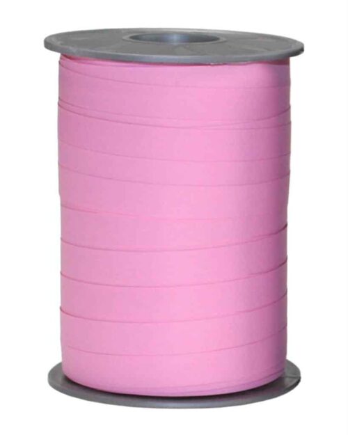 Krullint paperlook roze
