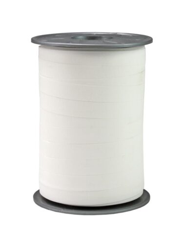 Krullint paperlook wit