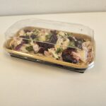 Kraft bak vierkant 650 ml - Afbeelding 4
