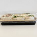 Kraft bak vierkant 650 ml - Afbeelding 3
