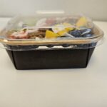 Kraft bak vierkant 650 ml - Afbeelding 7