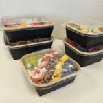 Kraft bak vierkant 650 ml - Afbeelding 9
