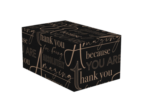 Kerstdoos - Amazing - zwart