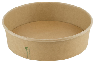 Saladebowl kraft 900ml (300 stuks)