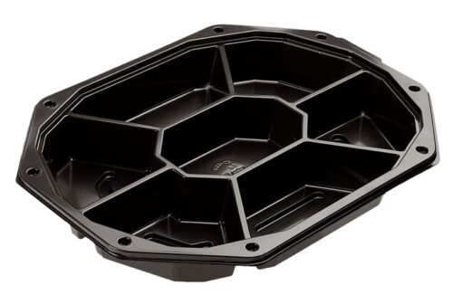 Cateringschaal CS335 zwart 7-vaks (10 stuks)