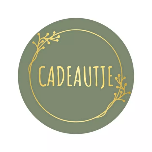 Etiket Cadeautje olijf