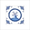 Etiket Delfts blauw Hart - Afbeelding 3