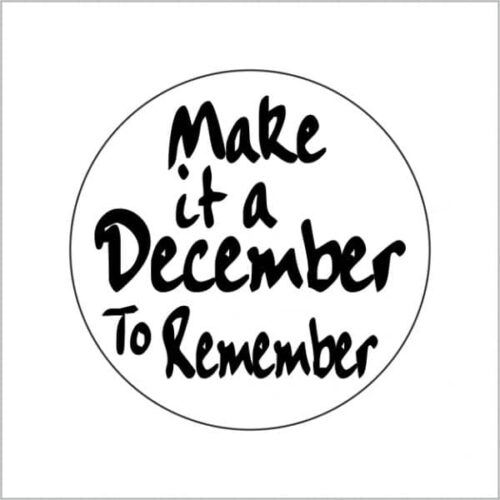 Etiket Make it a december to remember
