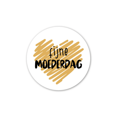 Etiket Fijne moederdag hart