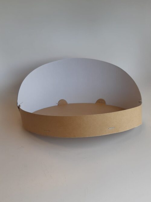 Fruitschaal ovaal 36 bruin