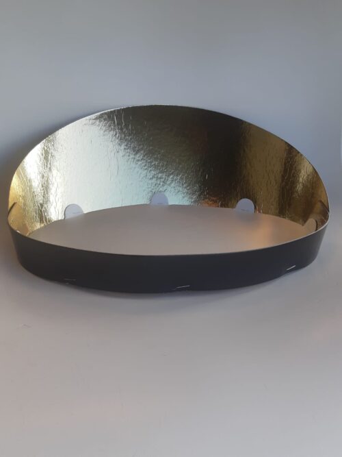 Fruitschaal ovaal 43 zwart