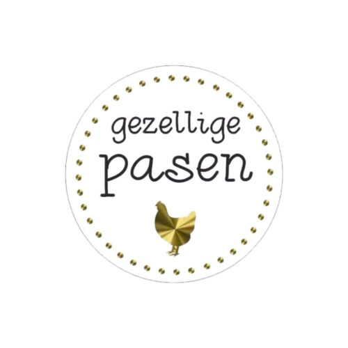 Etiket Gezellige Pasen