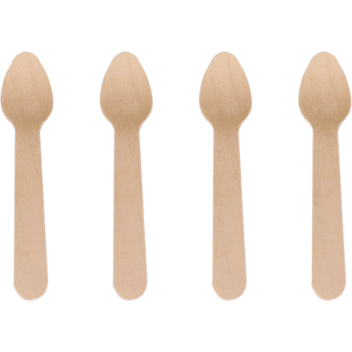 Koffielepeltje hout (250 stuks)