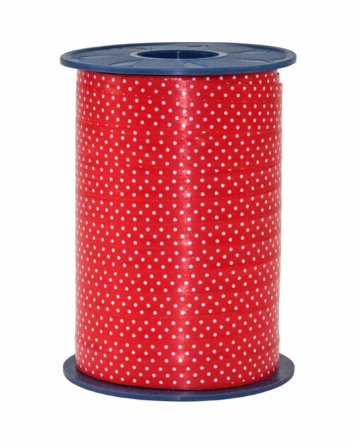 Krullint rood met stip