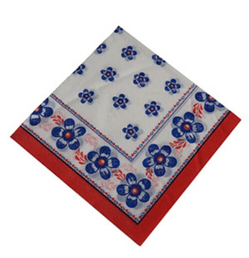 Servetten Boerenzakdoek 33x33cm 1 laags