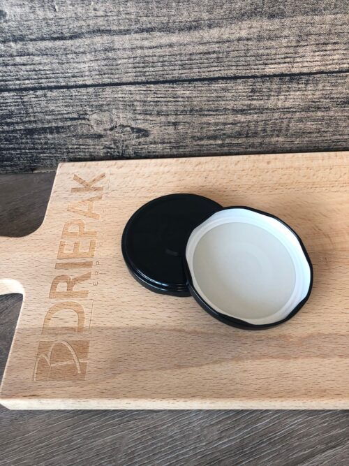 Doppen voor op glazen potten