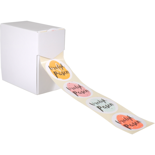 Etiket Vrolijk Pasen ei 4 dessins