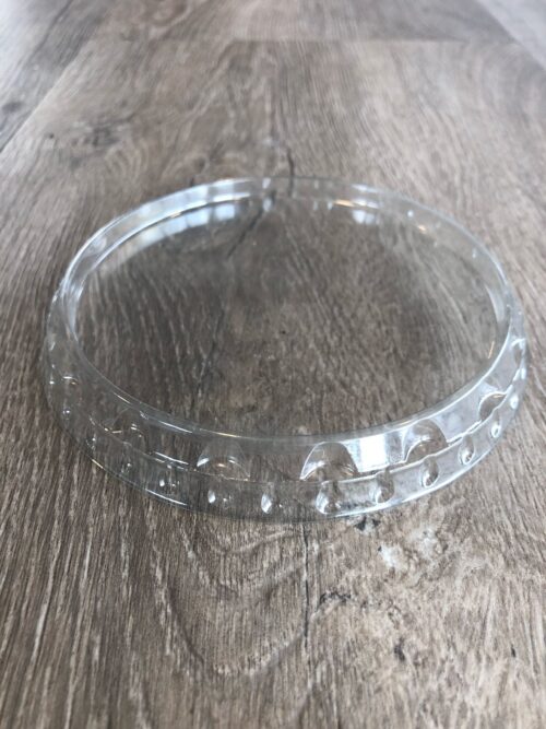 Deksel voor aluminium bak rond 290 ml. (100 stuks)