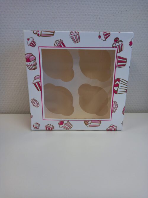 Cupcakedoos 4 cupcakes