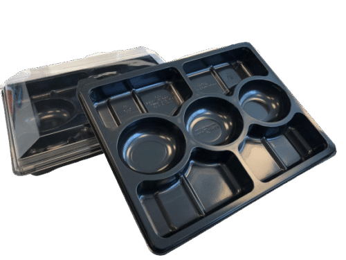 ZEN gourmetschotel 7-vaks met deksel (10 stuks)