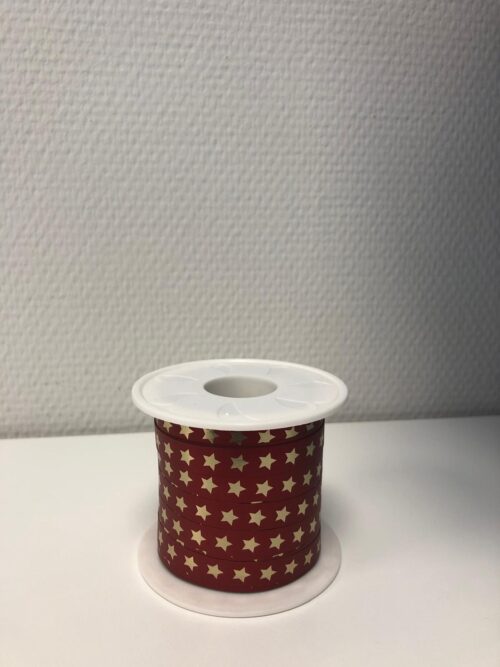 Krullint Christmas star rood